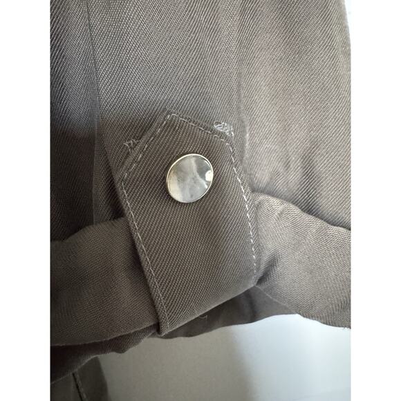 6 for $20 Zara Basic Green Utility Jacket XS - Picture 5 of 7